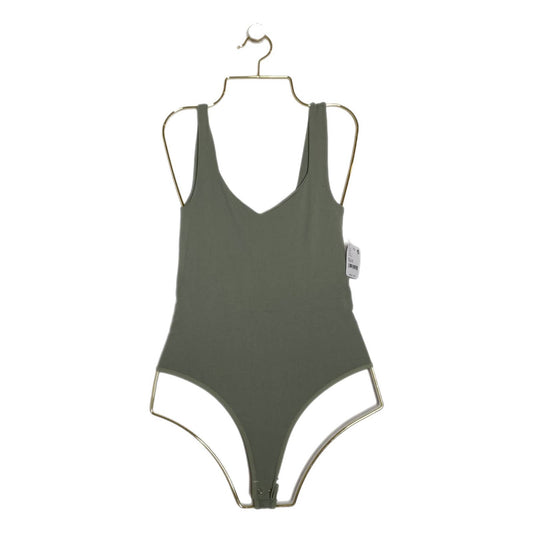 FREE PEOPLE INTIMATELY Clean Lines Seagrass Thong Bodysuit Size XS/Small NEW