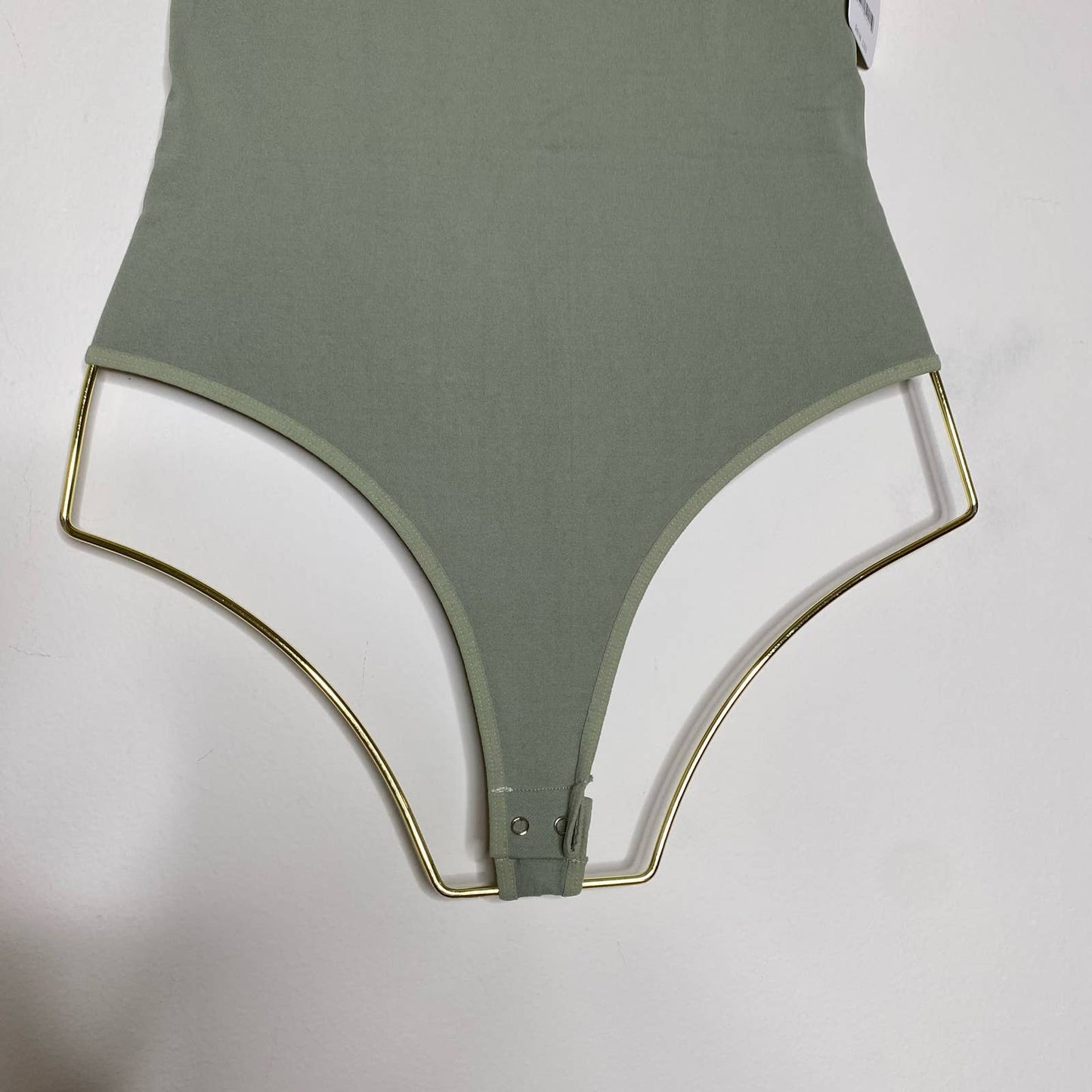 FREE PEOPLE INTIMATELY Clean Lines Seagrass Thong Bodysuit Size XS/Small NEW