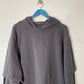 LIT ACTIVEWEAR Gray Cozy Oversized Two-Piece Cotton Hoodie Size Large